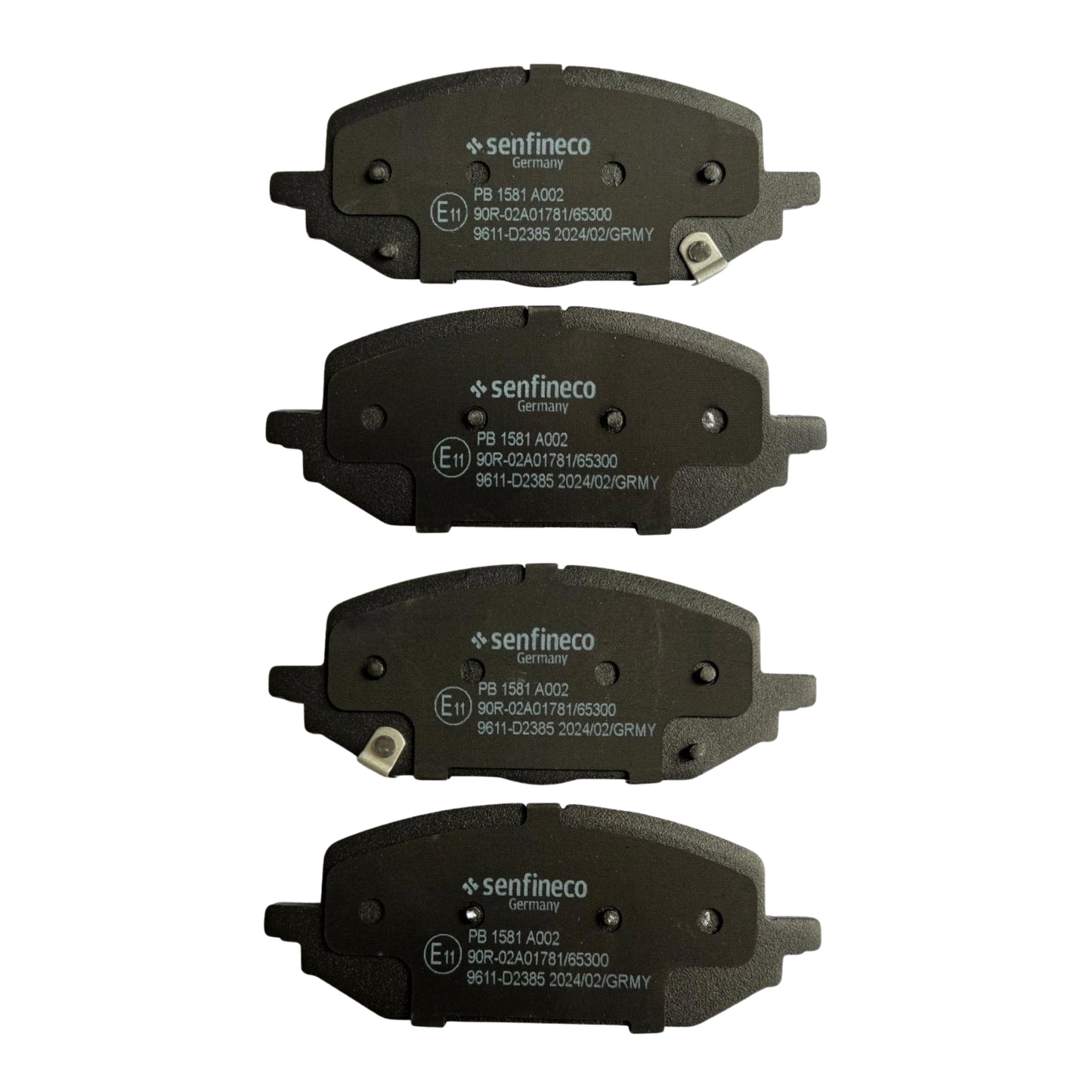 Pastillas de Freno Delanteras Chevrolet Onix 1.0/1.2 2020-2025 Senfineco (ITAL 1535)