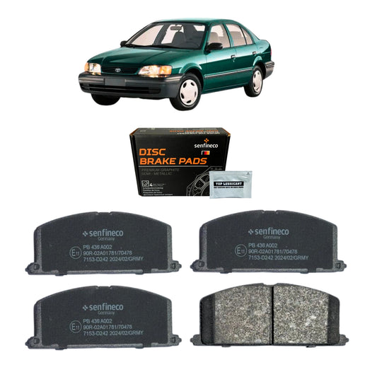 Pastillas de Freno Delanteras Toyota Tercel 1.3/1.5 1993-1999 Senfineco (ITAL 357)