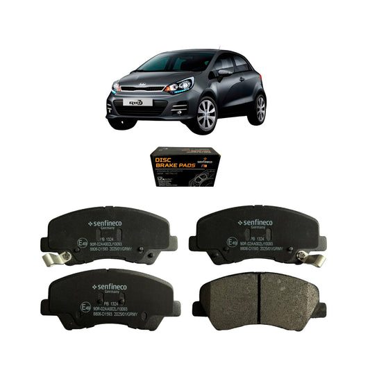 Pastillas de Freno Delanteras Kia Rio 3 1.2/1.4 2012-2017 Senfineco (ITAL 1158)