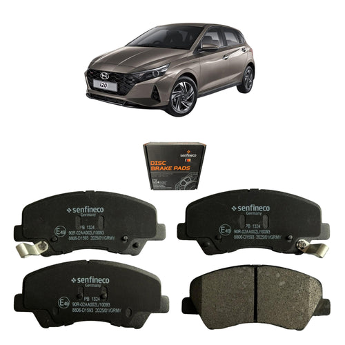 Pastillas de Freno Delanteras Hyundai i20 1.2/1.4 2015–2026 Senfineco (ITAL 1158)