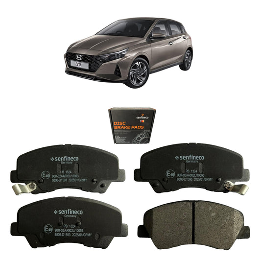 Pastillas de Freno Delanteras Hyundai i20 1.2/1.4 2015–2026 Senfineco (ITAL 1158)