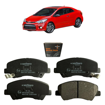 Pastillas de Freno Delanteras Kia Koup 2.0 2014-2017 Senfineco (ITAL 1171)