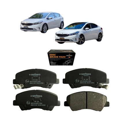 Pastillas de Freno Delanteras Kia Cerato 1.6/2.0 2013-2020 Senfineco (ITAL 1171)