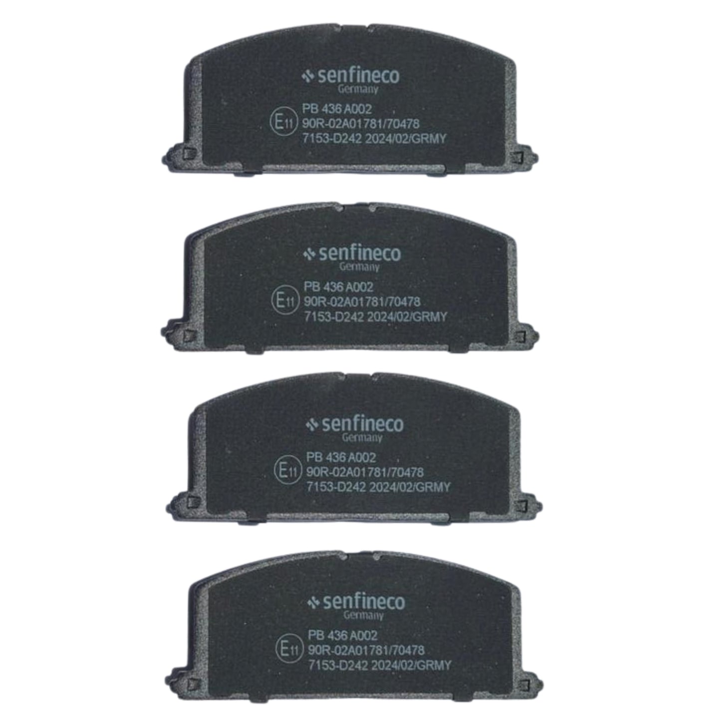 Pastillas de Freno Delanteras Toyota Tercel 1.3/1.5 1993-1999 Senfineco (ITAL 357)