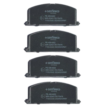 Pastillas de Freno Delanteras Toyota Tercel 1.3/1.5 1993-1999 Senfineco (ITAL 357)