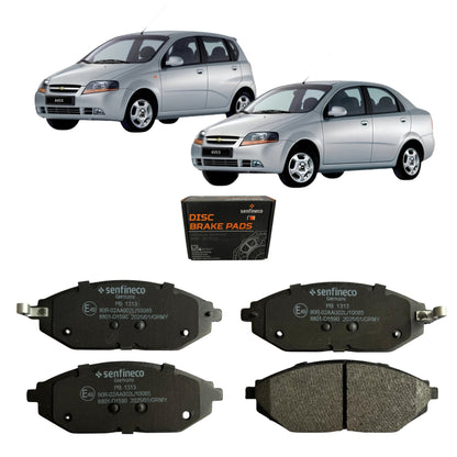 Pastillas de Freno Delanteras Chevrolet Aveo 1.4 2004-2010 Senfineco (ITAL 471)