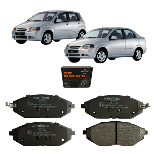 Pastillas de Freno Delanteras Chevrolet Aveo 1.4 2004-2010 Senfineco (ITAL 471)