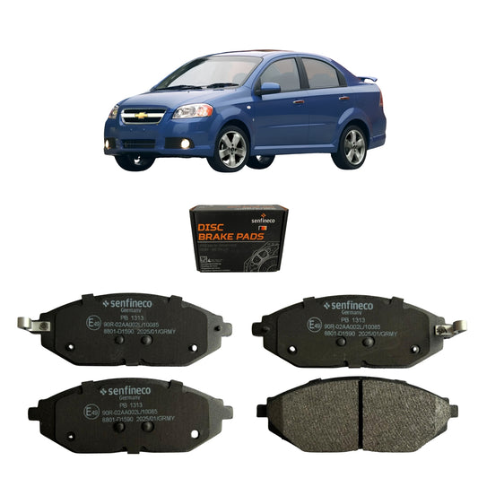 Pastillas de Freno Delanteras Chevrolet Aveo 2 1.4 2006-2008 Senfineco (ITAL 471)