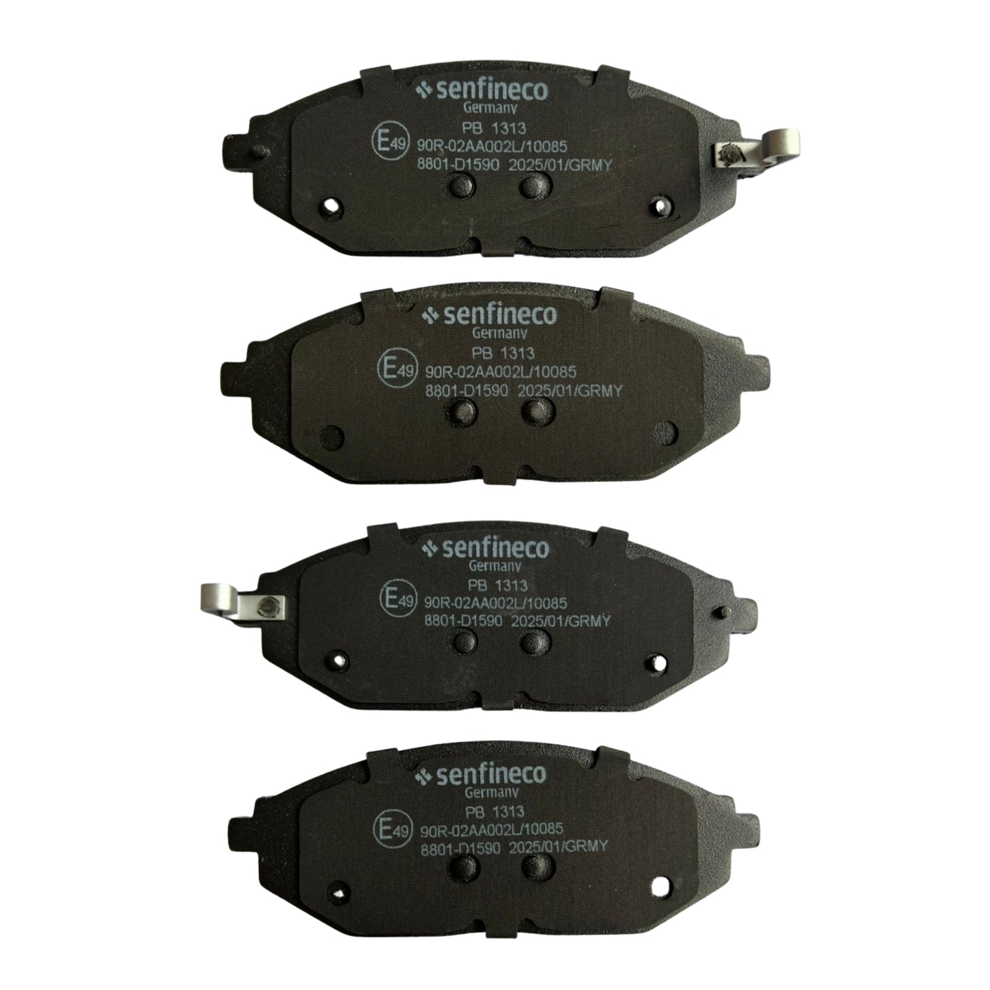 Pastillas de Freno Delanteras Chevrolet Aveo 2 1.4 2006-2008 Senfineco (ITAL 471)