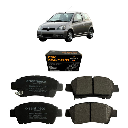Pastillas de Freno Delanteras Toyota Yaris Vitz 1.0 1999-2002 Senfineco (ITAL 418)
