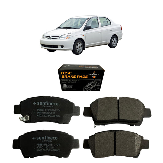 Pastillas de Freno Delanteras Toyota Yaris 1.3/1.5 2000-2007 Senfineco (ITAL 418)