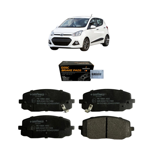 Pastillas de Freno Delanteras Hyundai i10 1.1/1.2 2008-2014 Senfineco (ITAL 776)