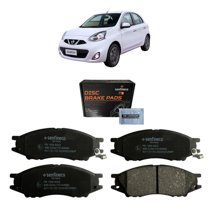Pastillas de Freno Delanteras Nissan March 1.6 2020-2021 Senfineco (ITAL 779)
