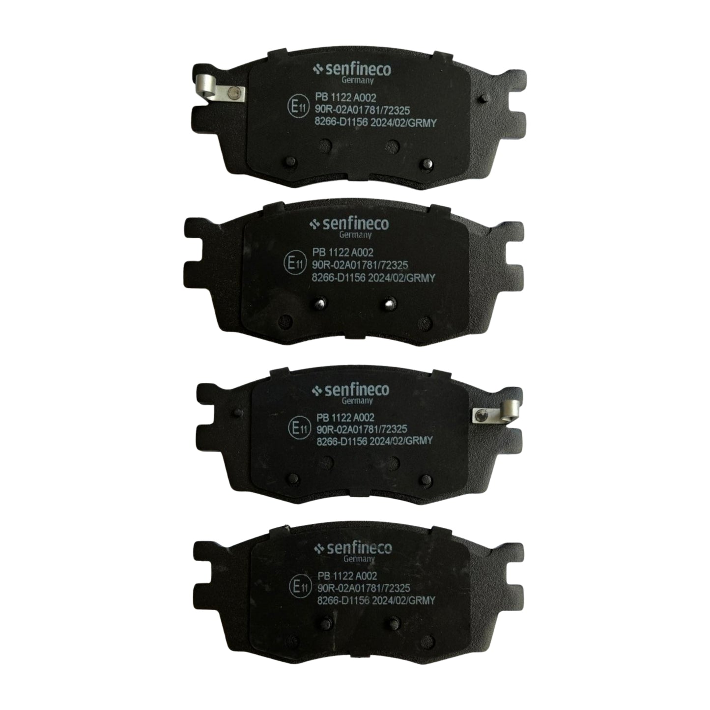 Pastillas de Freno Delanteras JAC J4 1.5 2015-2021 Senfineco (ITAL 816)
