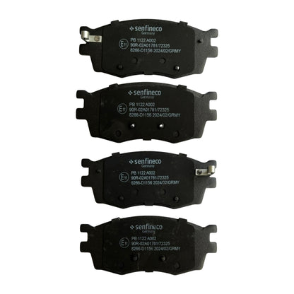 Pastillas de Freno Delanteras JAC J4 1.5 2015-2021 Senfineco (ITAL 816)
