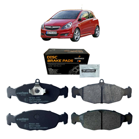 Pastillas de Freno Delanteras Chevrolet Corsa 1.4/1.6 1996-2011 Senfineco (ITAL 292)