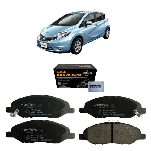 Pastillas de Freno Delanteras Nissan Note 1.5/1.6 2008-2012 Senfineco (ITAL 821)