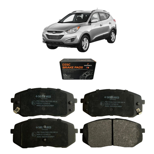 Pastillas de Freno Delanteras Hyundai Tucson ix35 2.0 2010-2016 Senfineco (ITAL 939)