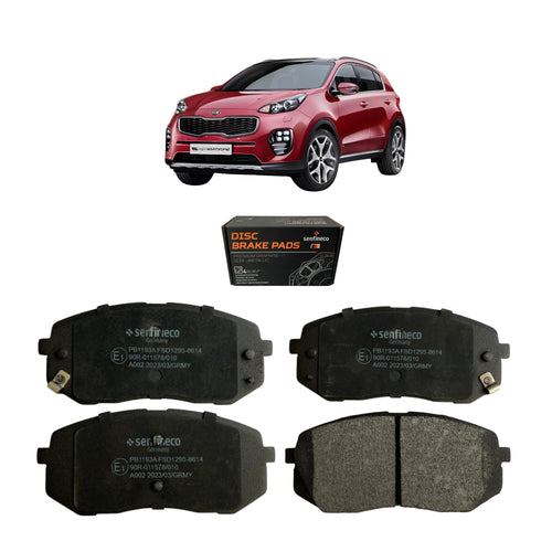 Pastillas de Freno Delanteras Kia Sportage 2.0 2010-2019 Senfineco (ITAL 939)