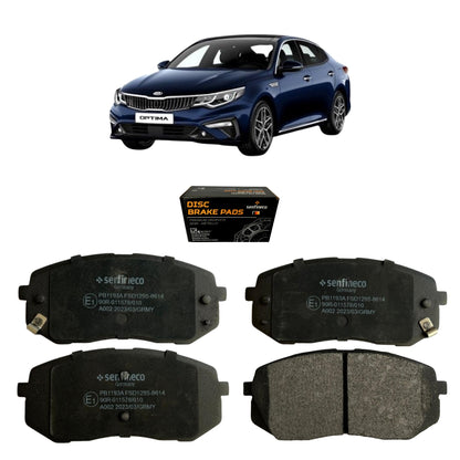 Pastillas de Freno Delanteras Kia Optima 2.0 2011-2020 Senfineco (ITAL 939)