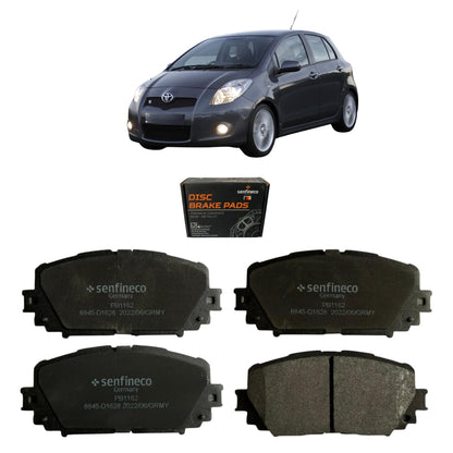 Pastillas de Freno Delanteras Toyota Yaris SE 1.8 2006-2010 Senfineco (ITAL 1304)
