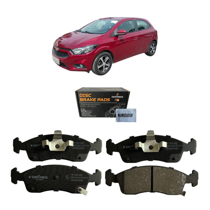 Pastillas de Freno Delanteras Chevrolet Onix 1.4 2017-2020 Senfineco (ITAL 1333)