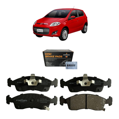 Pastillas de Freno Delanteras Fiat Palio 1.4 2014-2020 Senfineco (ITAL 1333)