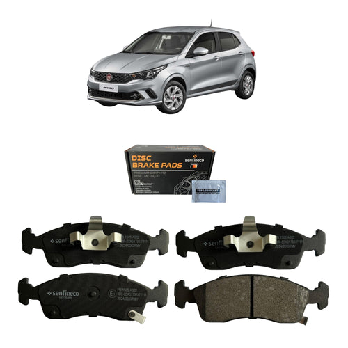Pastillas de Freno Delanteras Fiat Argo 1.3 2017-2023 Senfineco (ITAL 1333)